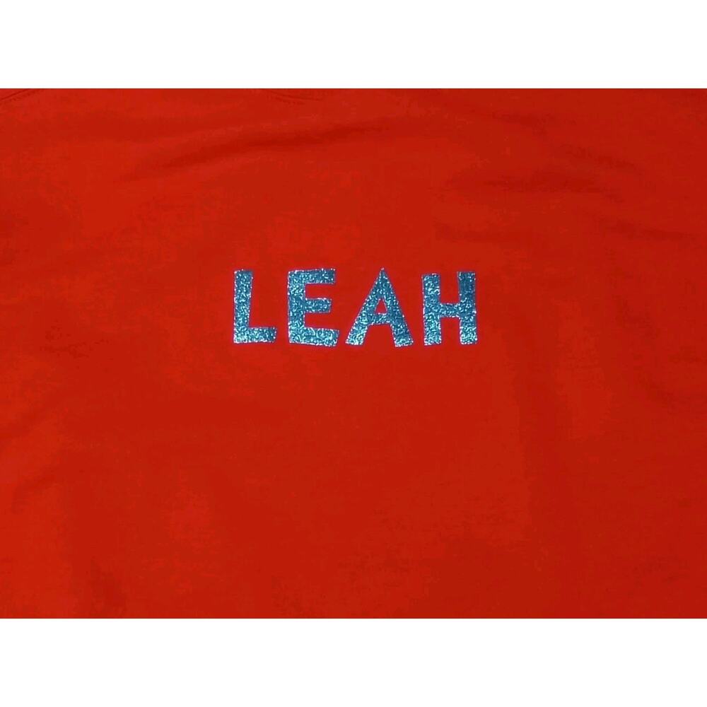 Gildan (Medium) Red Seuss Landing Thing 1 Theme Sweatshirt - Picture 10 of 10